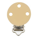 Opry Silicone Pacifier Clip, Beige, 29.5 x 42.7 mm