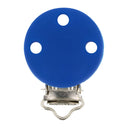Opry Silicone Pacifier Clip, Dark Blue, 29.5 x 42.7 mm