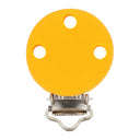 Opry Silicone Pacifier Clip, Yellow, 29.5 x 42.7 mm