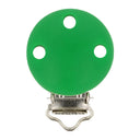 Opry Silicone Pacifier Clip, Green, 29.5 x 42.7 mm