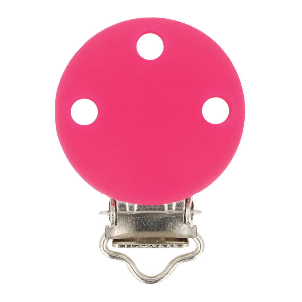 Opry Siliconen speenklem Hard Roze 29,5x42,7mm