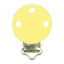 Opry Silicone Pacifier Clip, Light Yellow, 29.5 x 42.7 mm