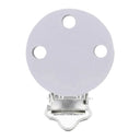 Opry Silicone Pacifier Clip, Light Grey, 29.5 x 42.7 mm
