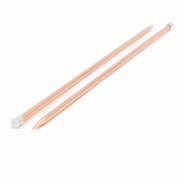 PPY Breinaalden 40 cm 5,5 mm Geanodiseerd Aluminium Rosegoudkleur