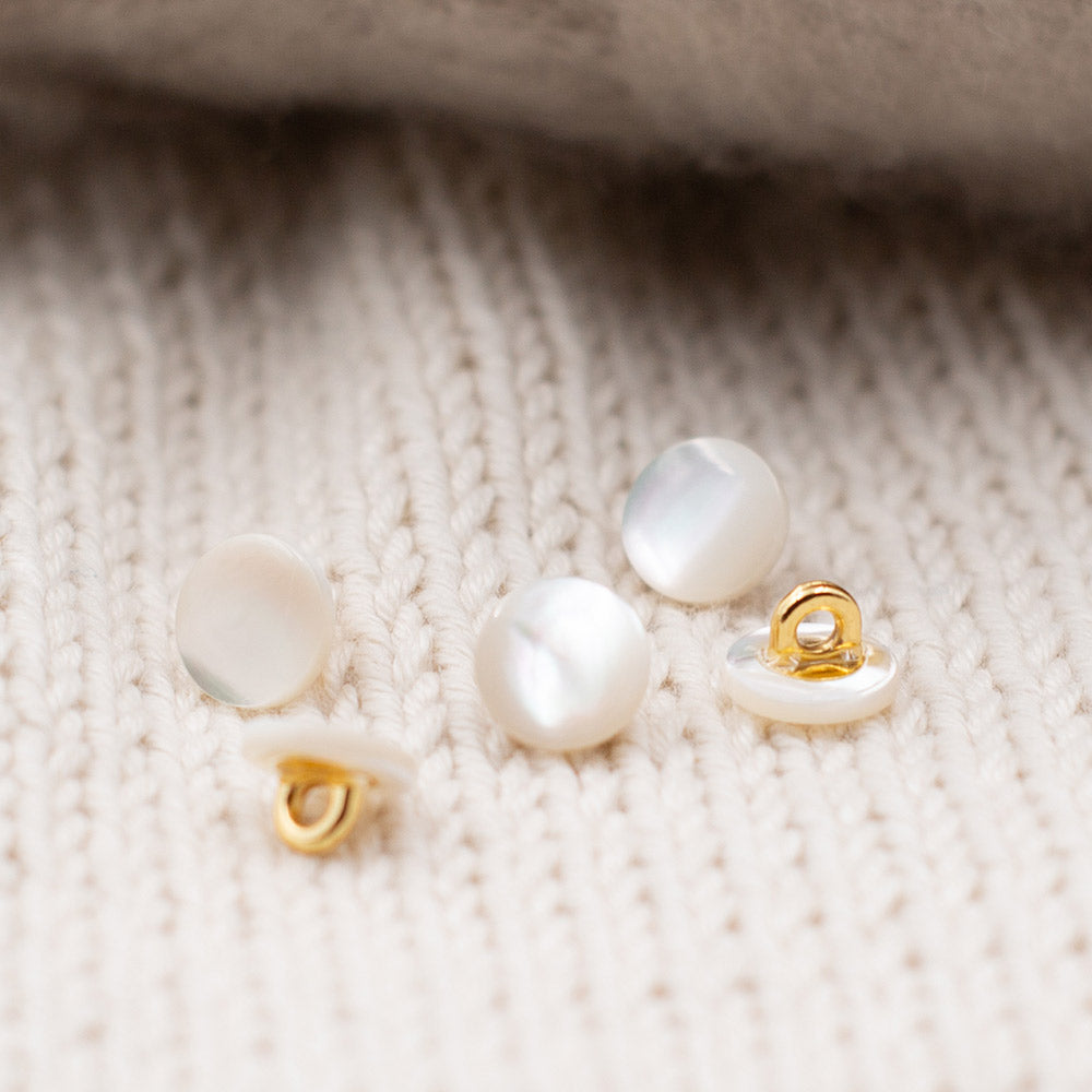 Bouton boule nacre — gemaakt met PPY Knopenset