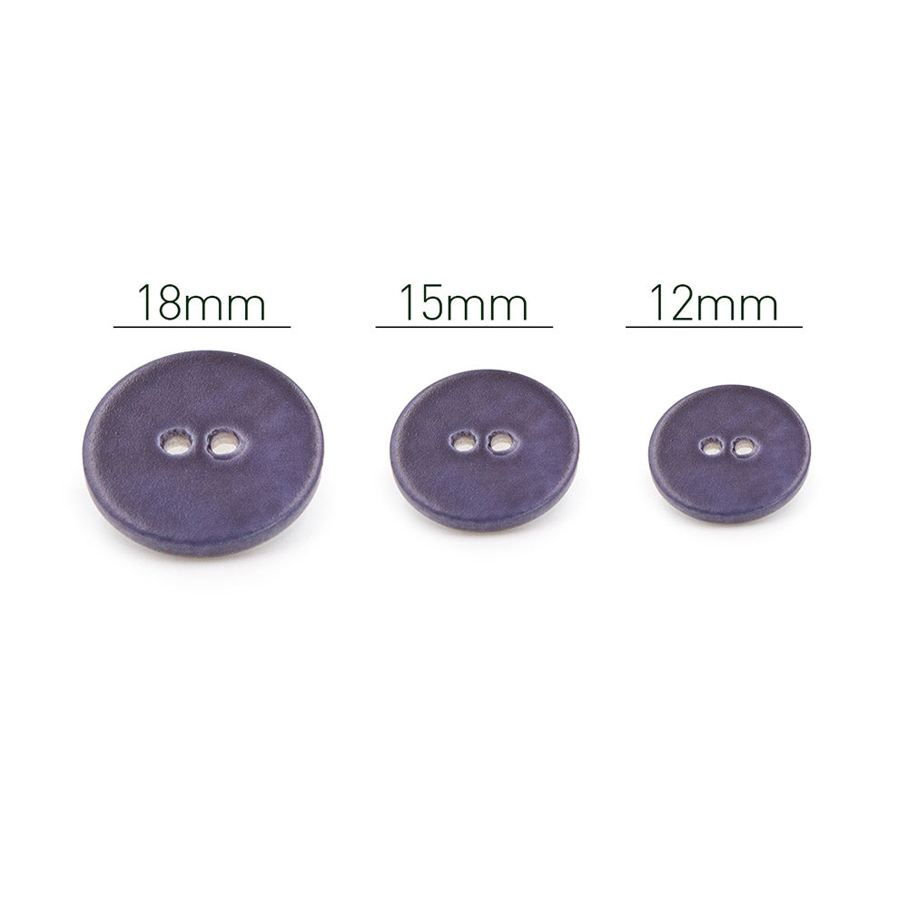 PPY Knopenset Parelmoer Marine 5 Stuks 12 mm