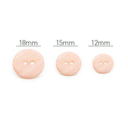 PPY Knopenset Parelmoer Roze 5 Stuks 12 mm