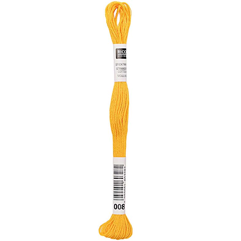 Rico Sticktwist Borduurgaren 8m 008 Citron