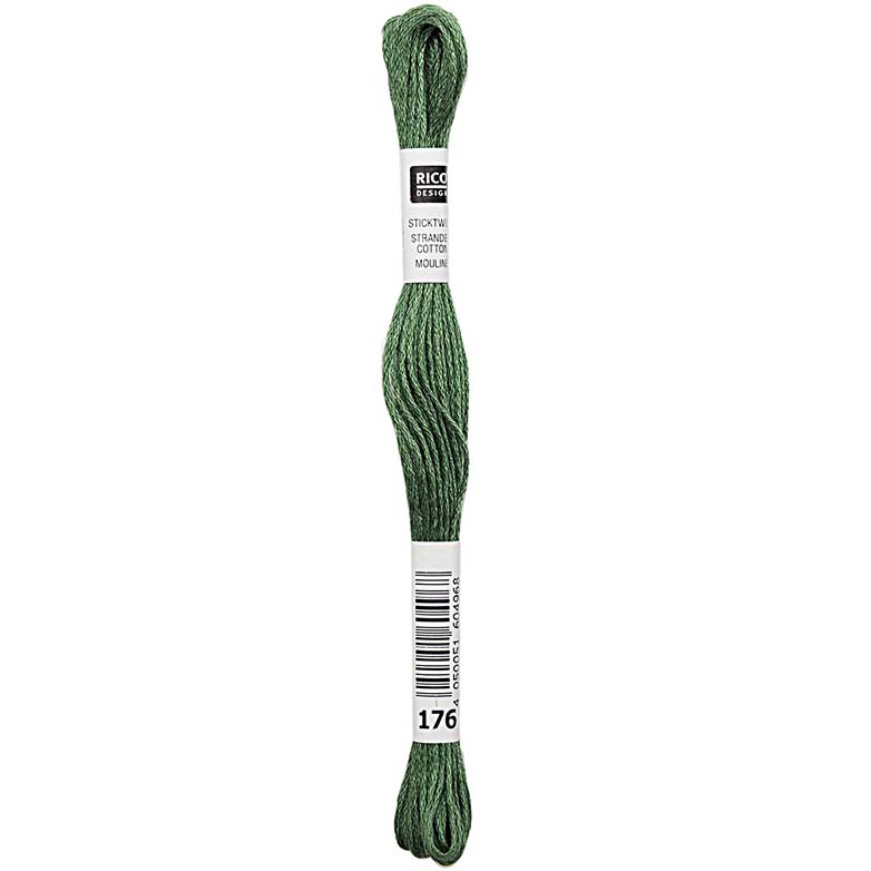 Rico Sticktwist Borduurgaren 8m 176 Pine Green