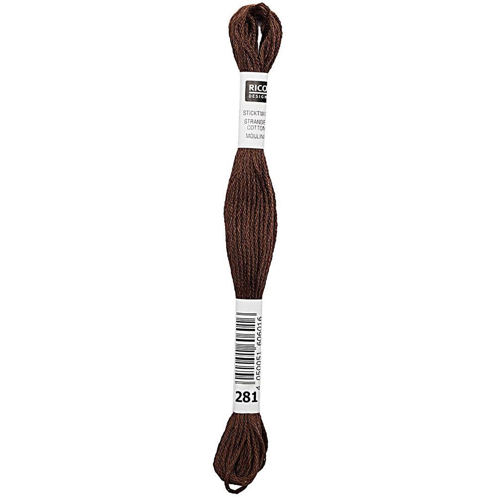 Rico Sticktwist Borduurgaren 8m 281 Brown
