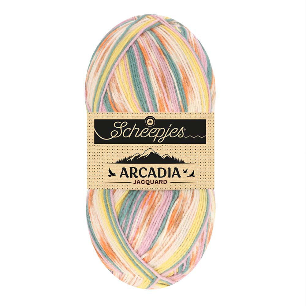 Scheepjes Arcadia Jacquard 1001 Thisledown