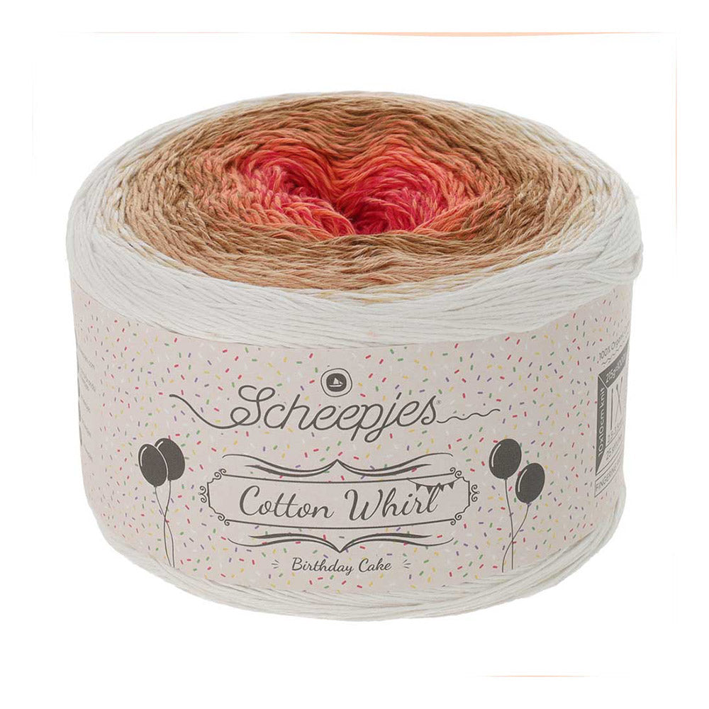 Scheepjes Cotton Whirl Birthday Cake