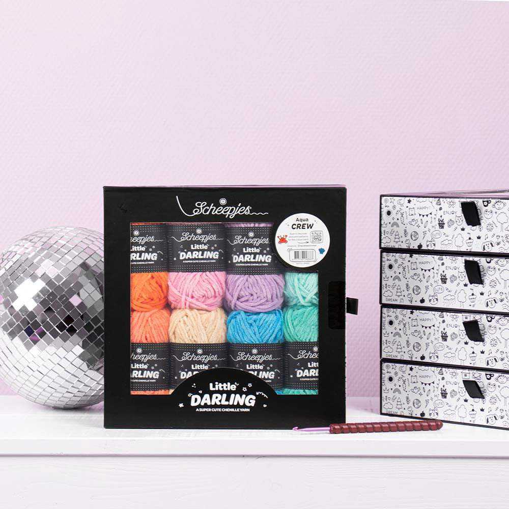 Scheepjes Little Darling colour pack 8x25g Merry Minis (3)