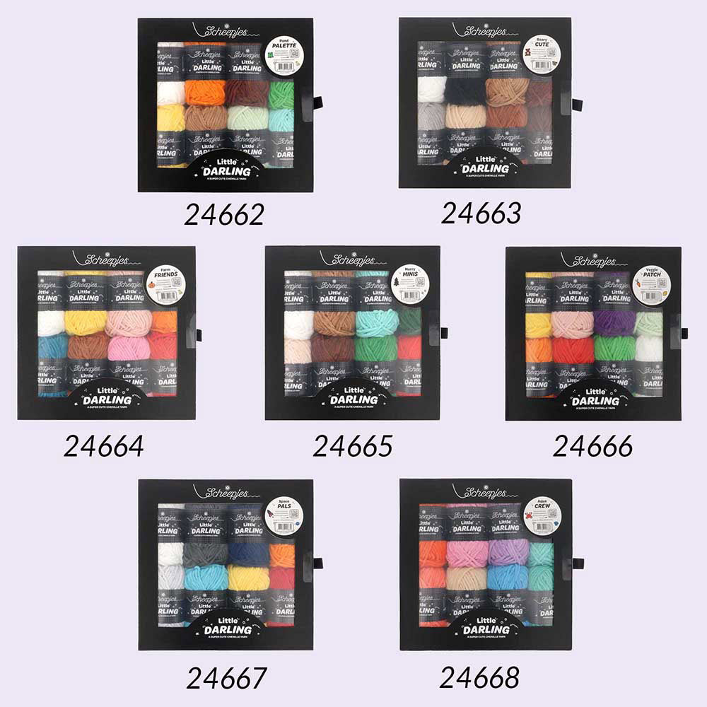Scheepjes Little Darling colour pack 8x25g Space Pals (2)