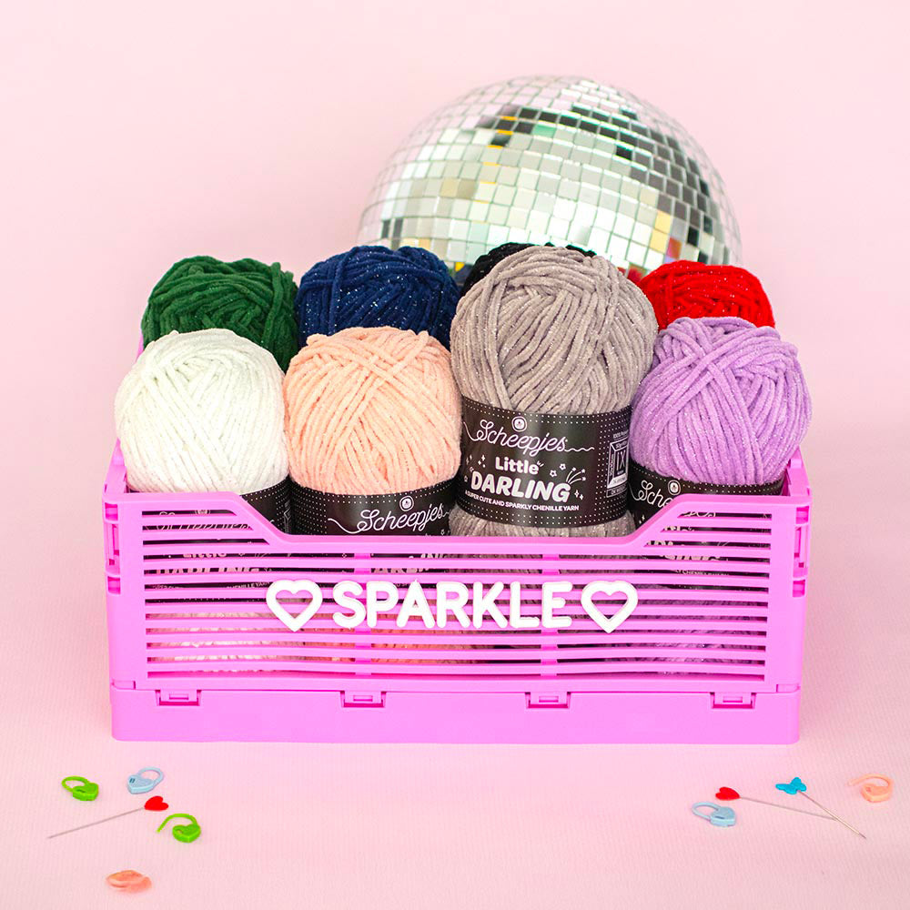 Scheepjes Little Darling Sparkle 401S Ice Bear Sparkle (2)