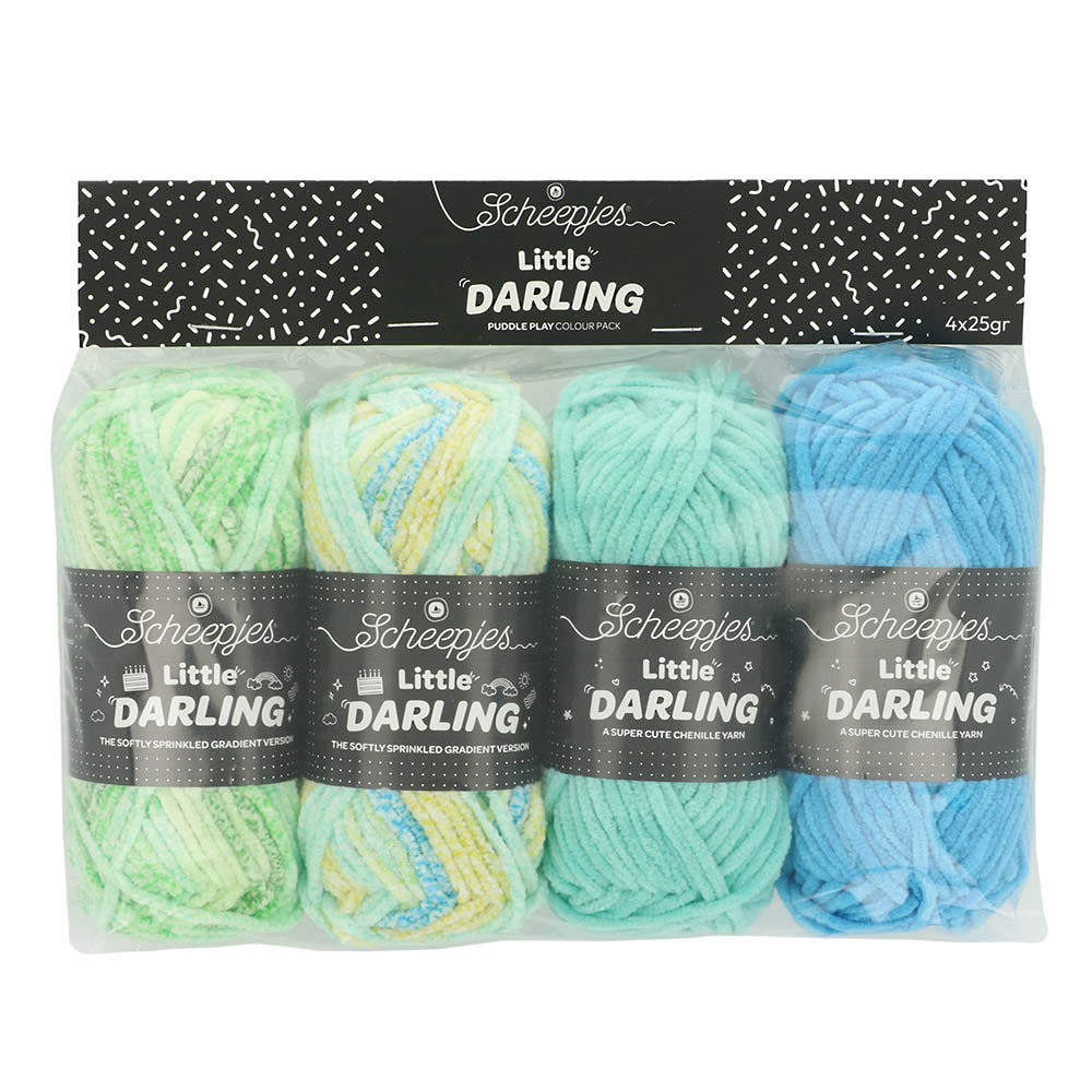 Scheepjes Little Darling Sprinkled Gradient 4x25g Pu.