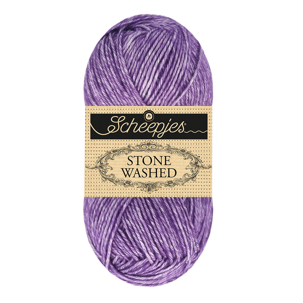 Scheepjes Stone Washed 840 Rich Charoite