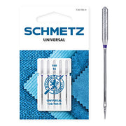 Schmetz Universeel Naalden Dikte 100 - 1 x 5 Naalden op kaart