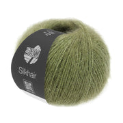 Lana Grossa Silkhair 166 Olijf
