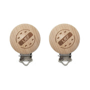 Durable Houten Speenclips 2 stuks 56 Lief