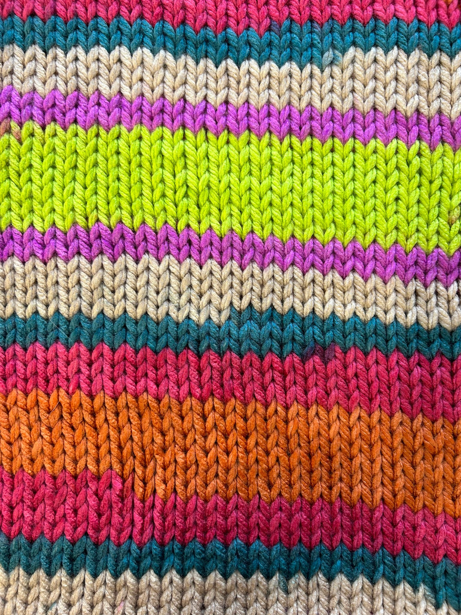 Tutti frutti — gemaakt met Stylecraft Merry Go Round XL (2)