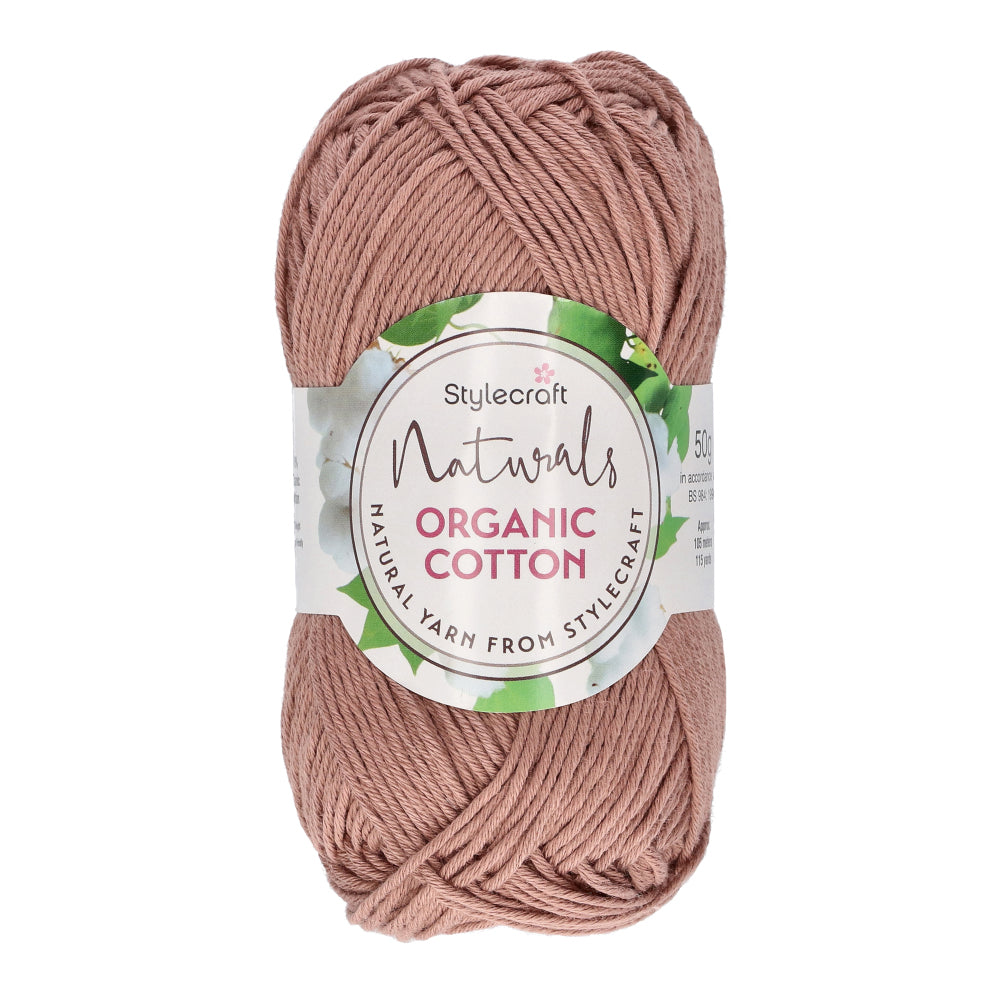 Stylecraft Naturals - Organic Cotton DK 7188 Wood | Yarnplaza.com