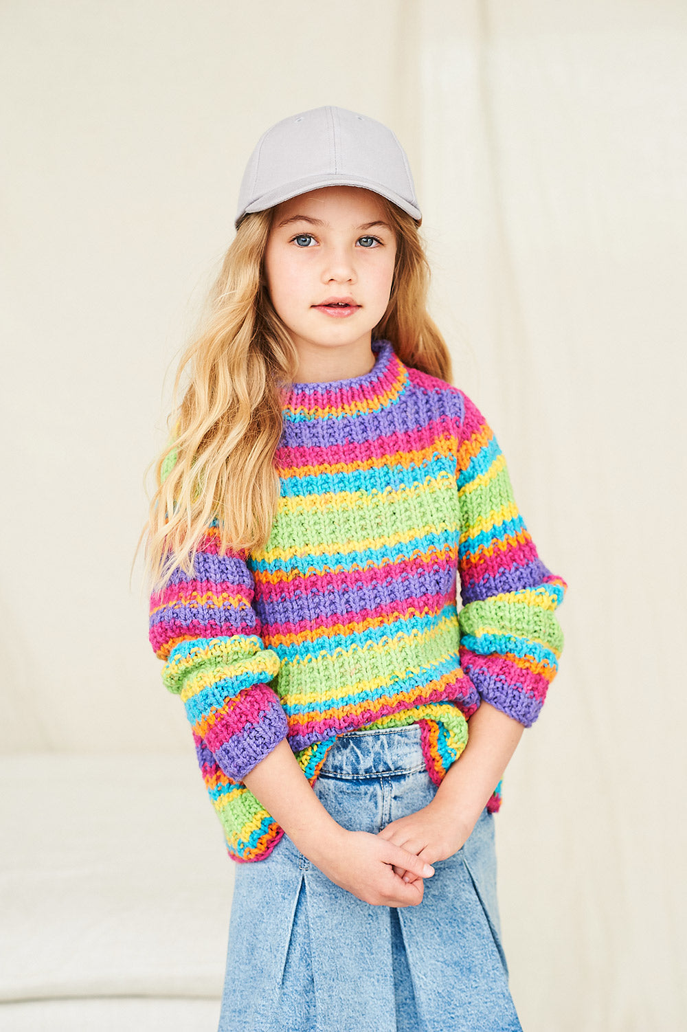 Stylecraft Tank Top & Sweater in Merry Go Round Chunky 10045 (2)