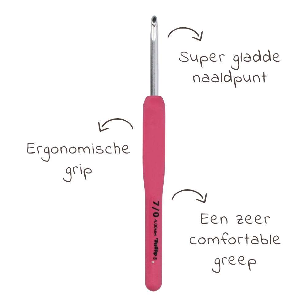 Tekstnl — gemaakt met Tulip Etimo Rose Haaknaald 3.50mm
