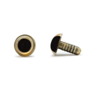 Veiligheidsogen Goud 12 mm per paar