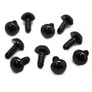 Veiligheidsogen Zwart 21 mm 5 paar