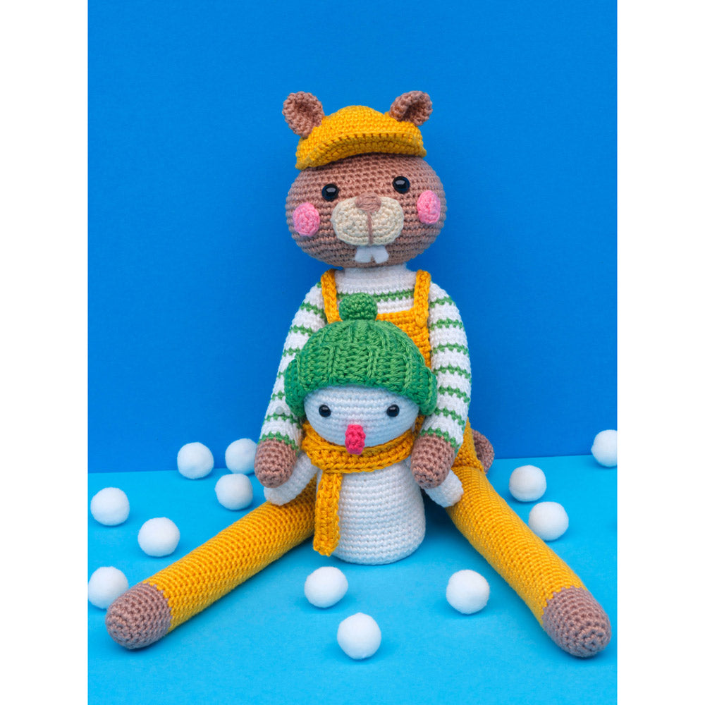 Long Legs Winter Fun Amigurumi Book