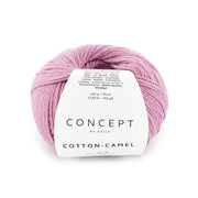 Katia Cotton-Camel 055 Kauwgom roze