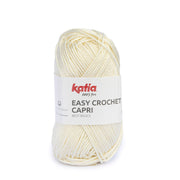 Katia Easy Crochet Capri 101 Ecru