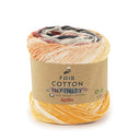 Katia Fair Cotton Infinity 109 Red-Orange-Black