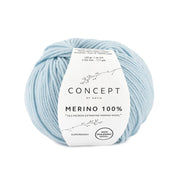 Katia Merino 100% 067 Hemels blauw