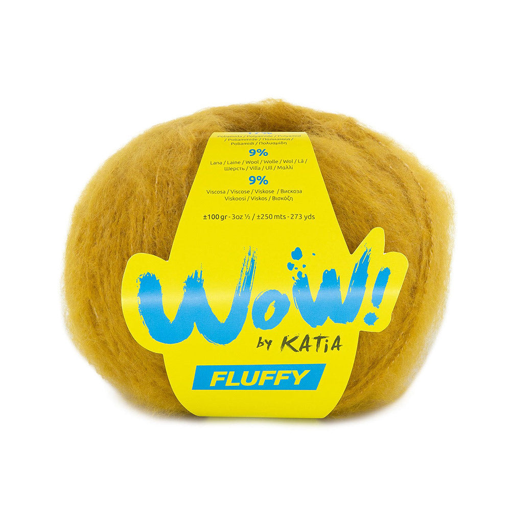 Katia WOW - Fluffy 092 Mosterd