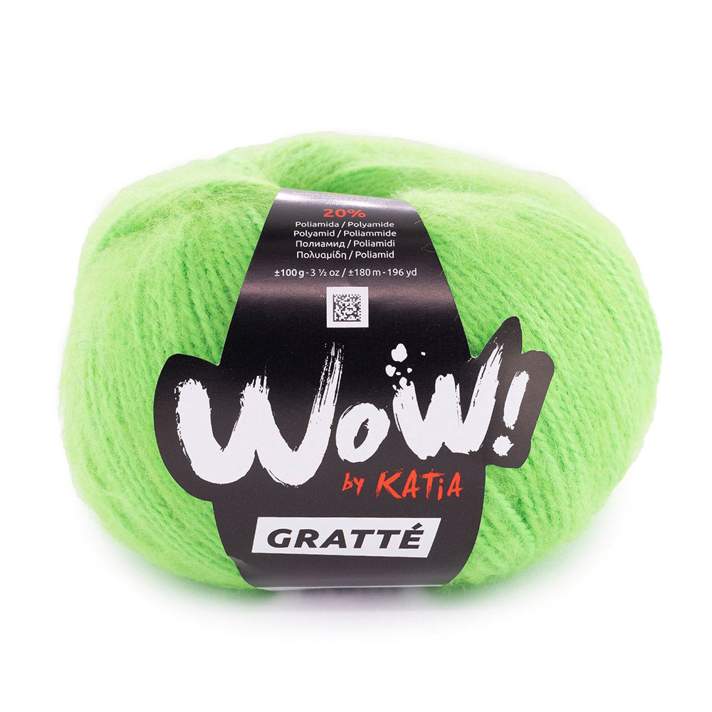 Katia WOW - Gratte 213 Neon groen