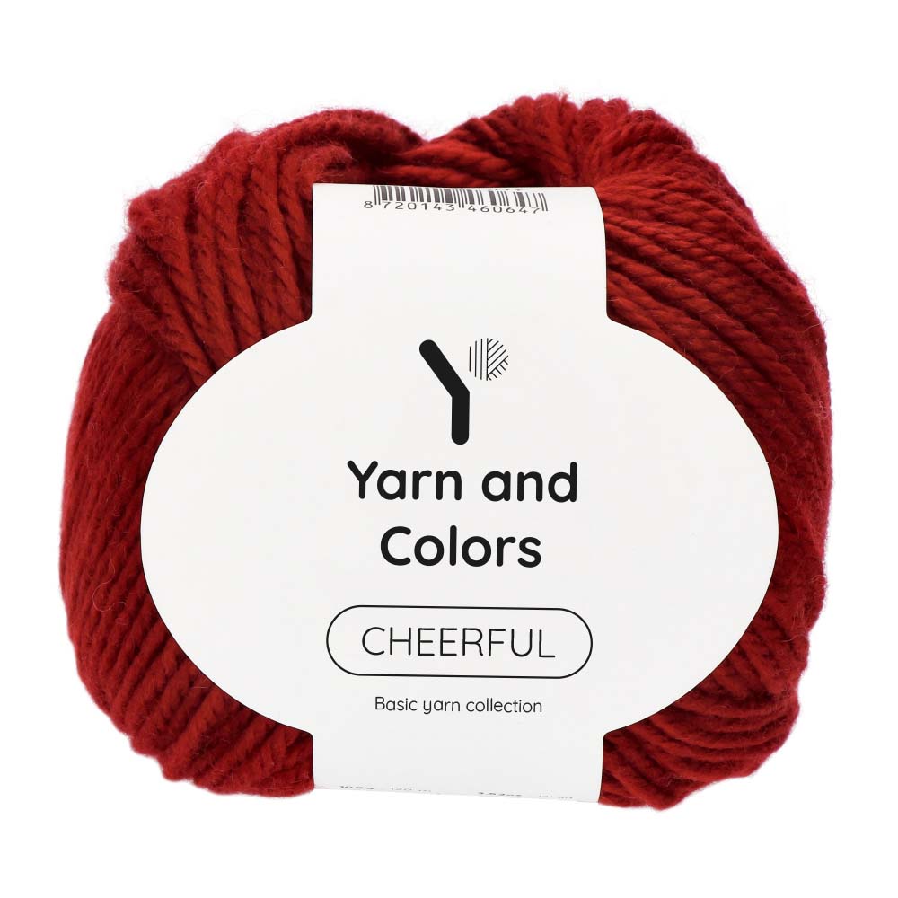 Yarn and Colors Cheerful 029 Burgundy