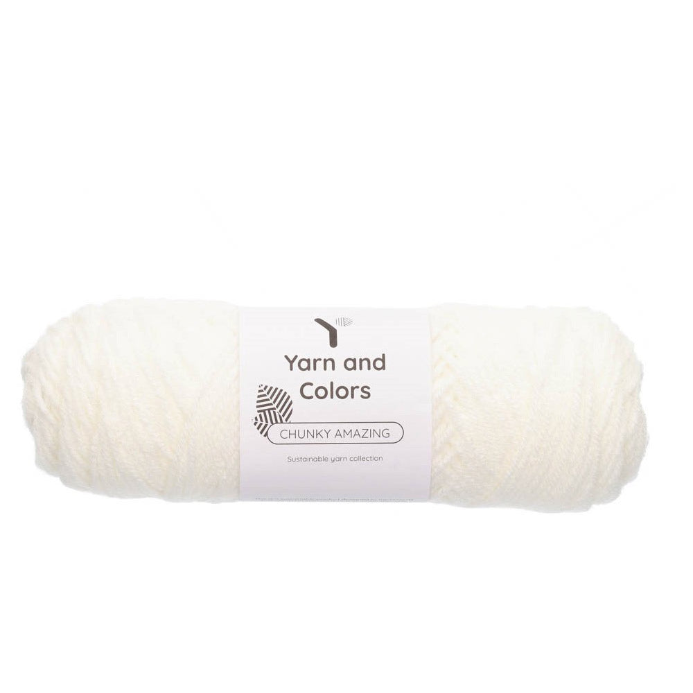 Yarn and Colors Chunky Amazing 001 White