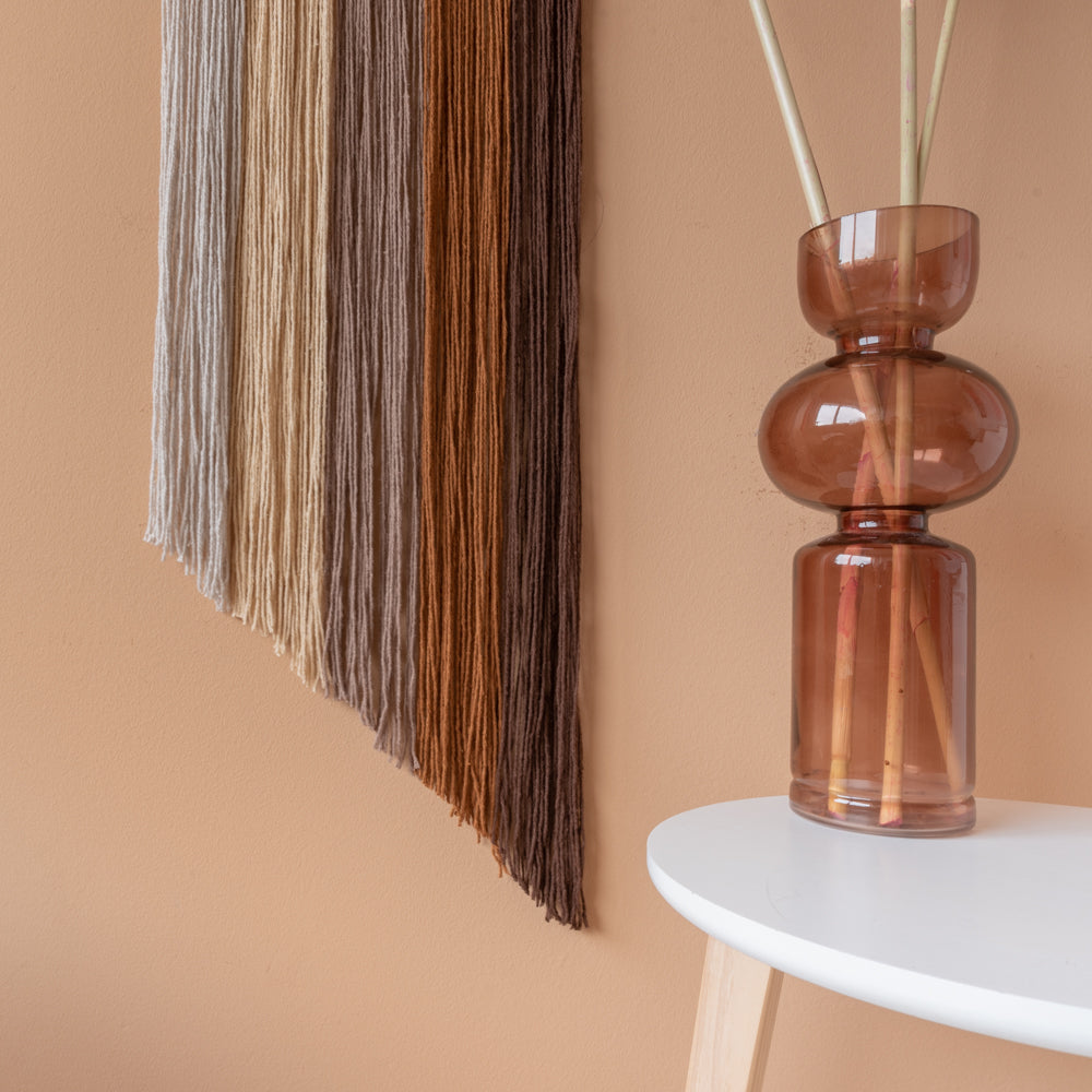 Degrade wall hanging — gemaakt met Yarn and Colors Degradé Wall Hanging 2.0 Macramé Pakket (3)