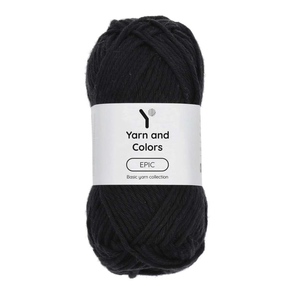 Yarn and Colors Epic 100 Black