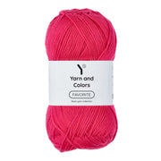 Yarn and Colors Favorite 033 Raspberry
