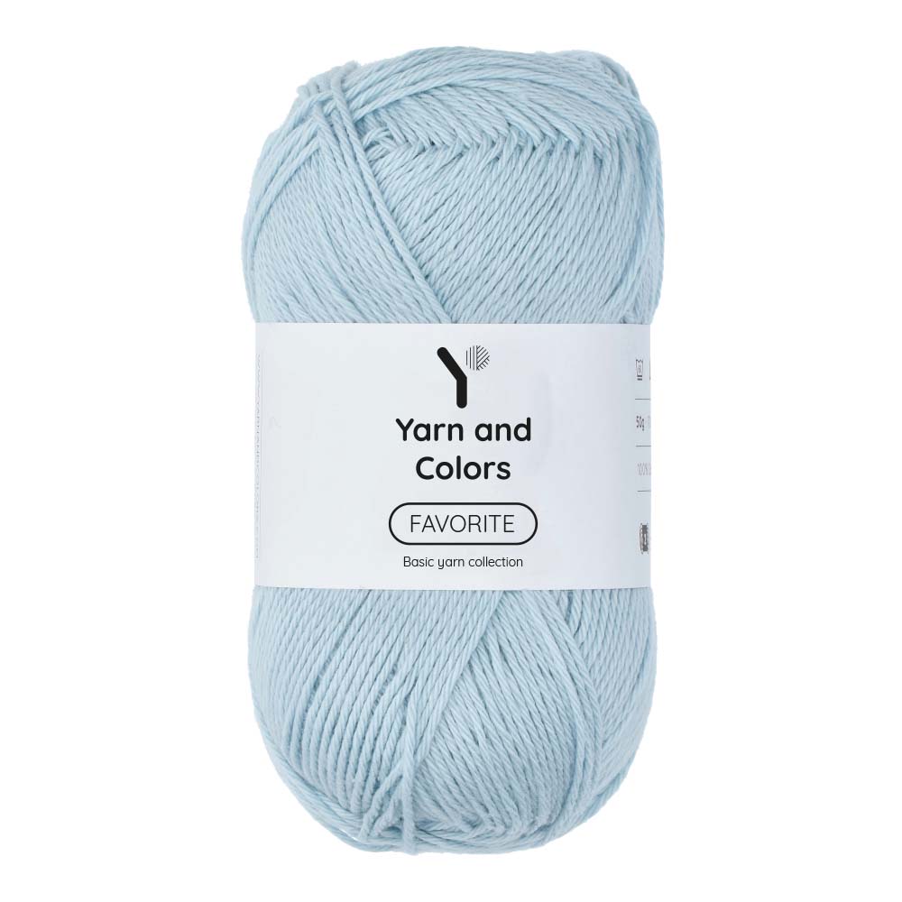Yarn and Colors Favorite 063 Ice Blue