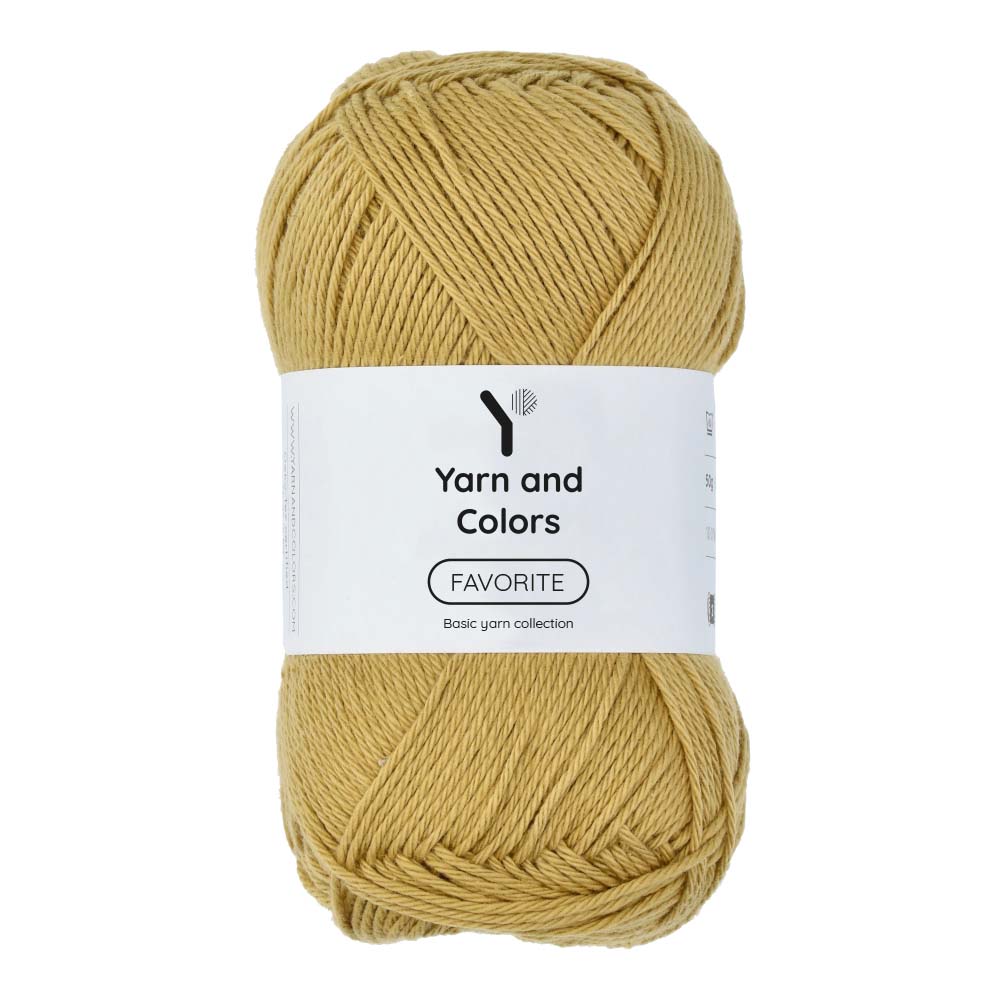 Yarn and Colors Favorite 089 Gold