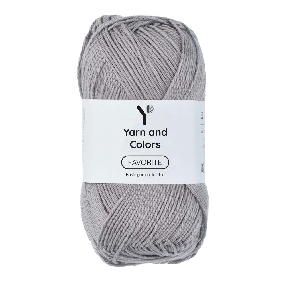 Yarn and Colors Favorite 096 Shark Grey