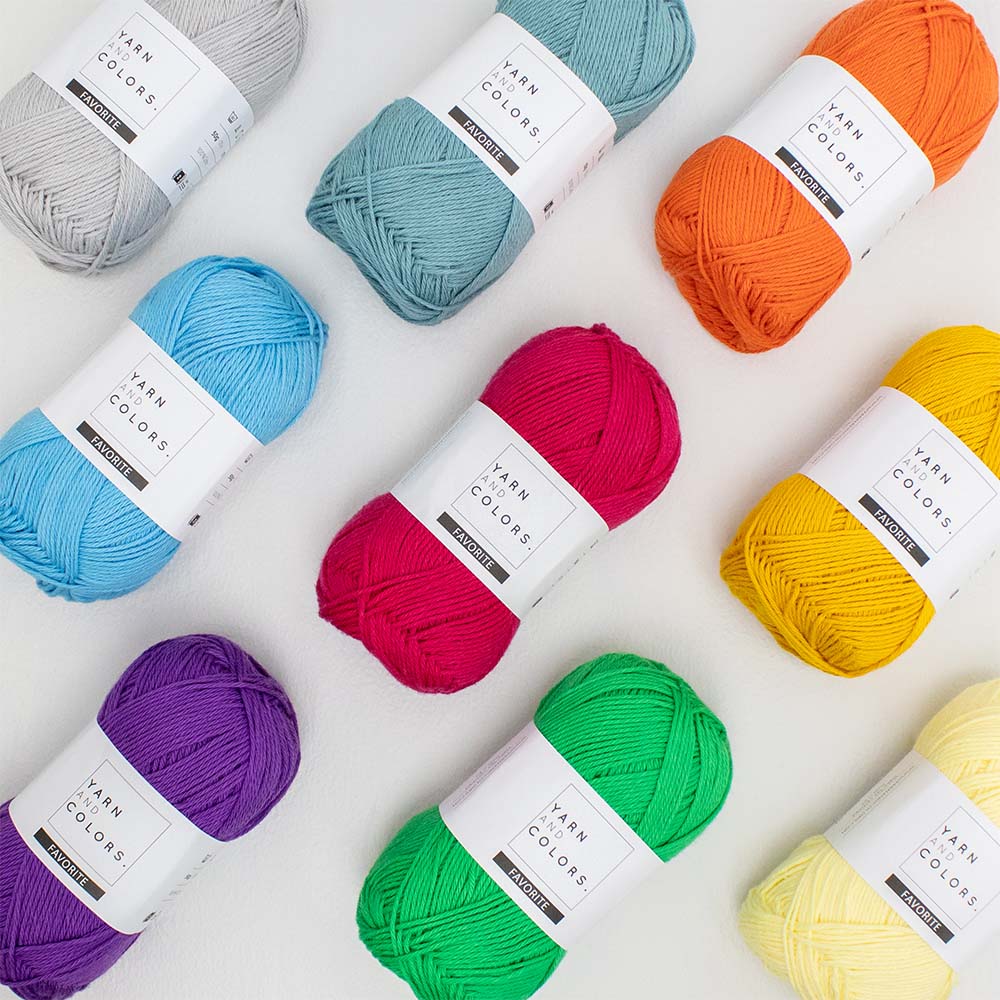 Sfeerbeeld met Yarn and Colors Favorite Alle Kleuren Pakket