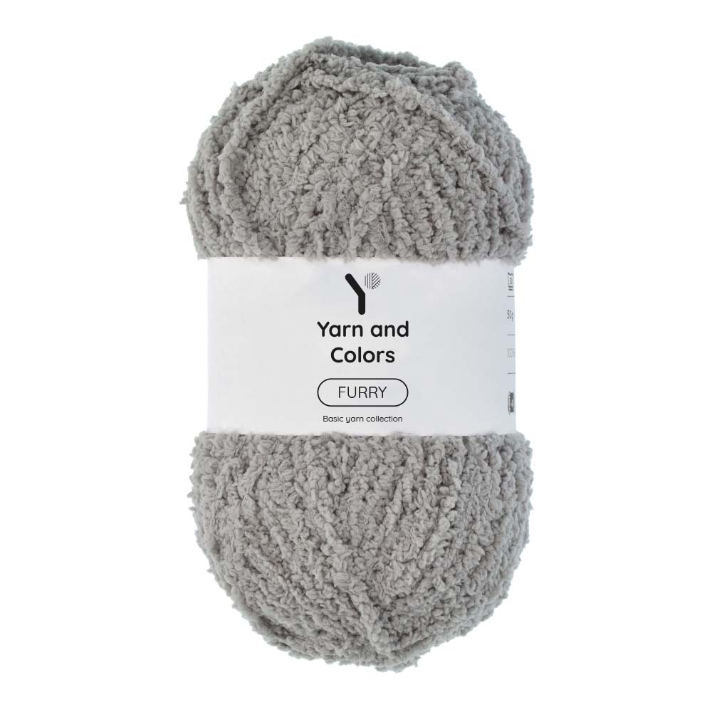 Yarn and Colors Furry 096 Shark Grey