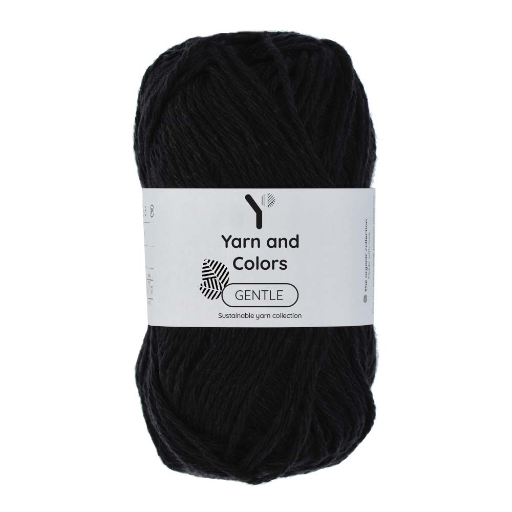 Yarn and Colors Gentle 100 Black