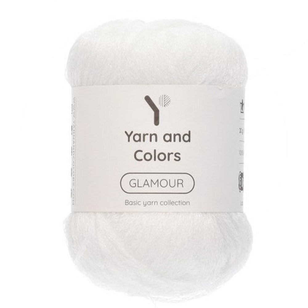 Yarn and Colors Glamour 001 White