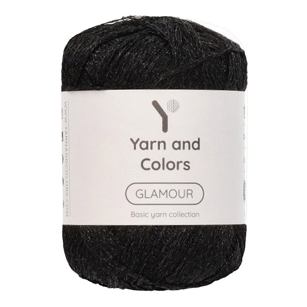 Yarn and Colors Glamour 100 Black